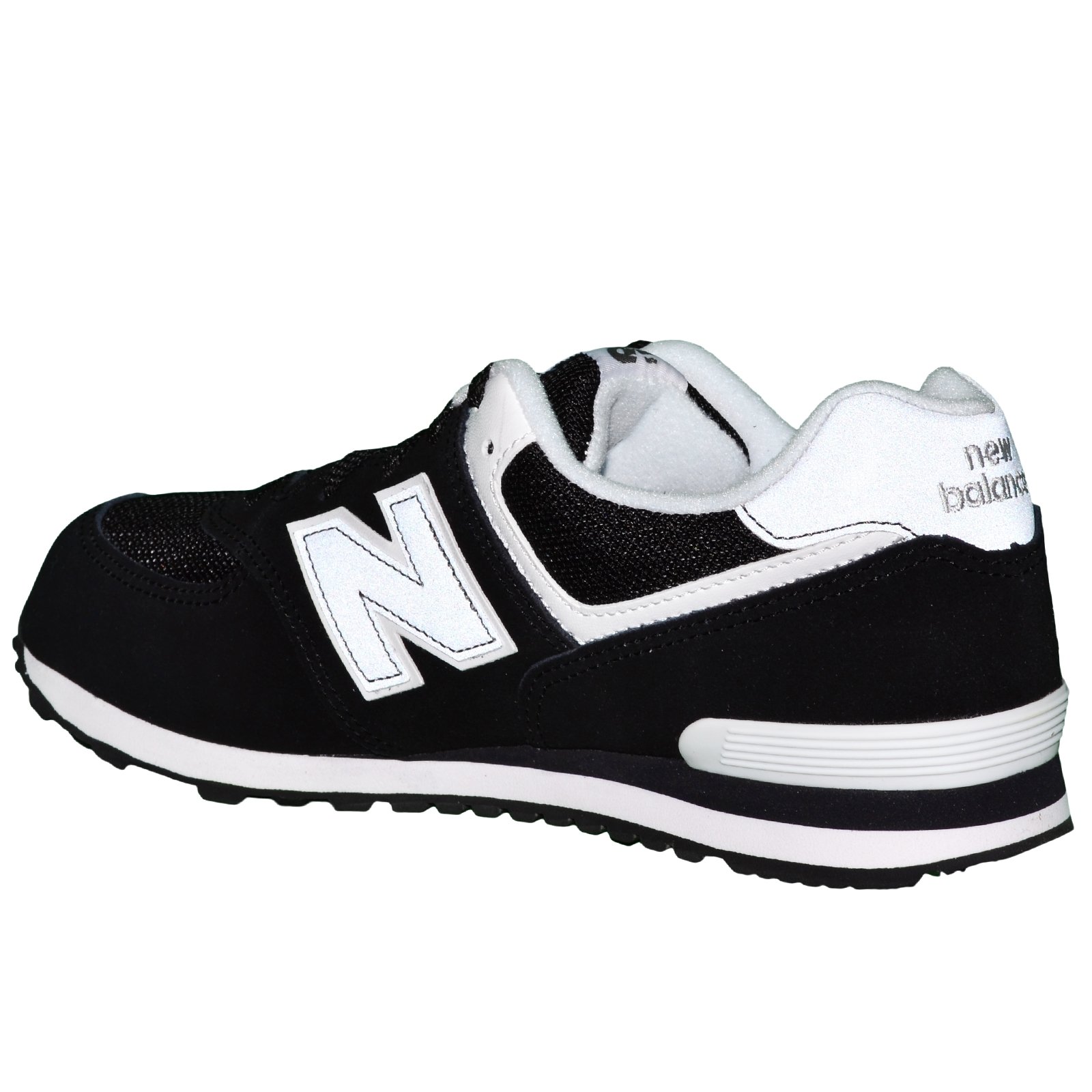 new balance blanc noir